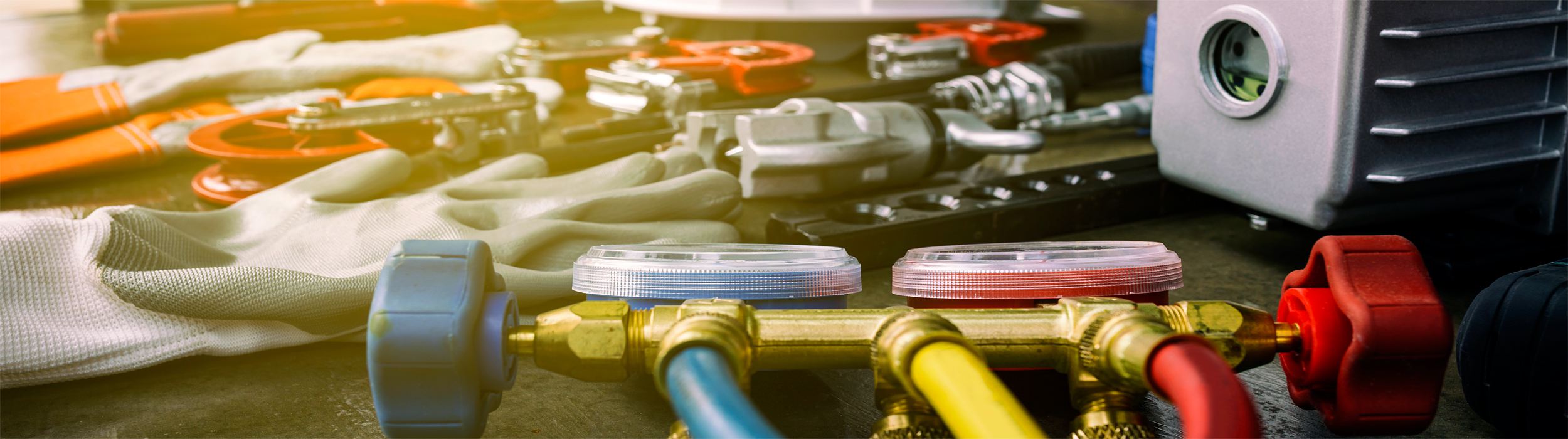 Photo woman with remote control air conditioner, air conditioning
